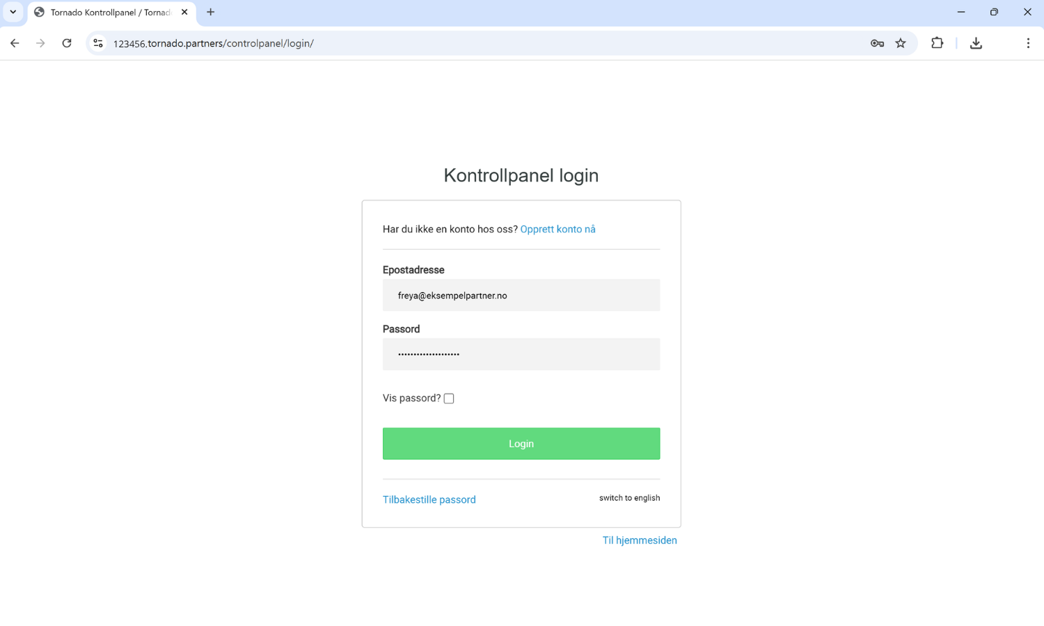 1 - UNIWEB - førstegangsinnlogging for partnere.png