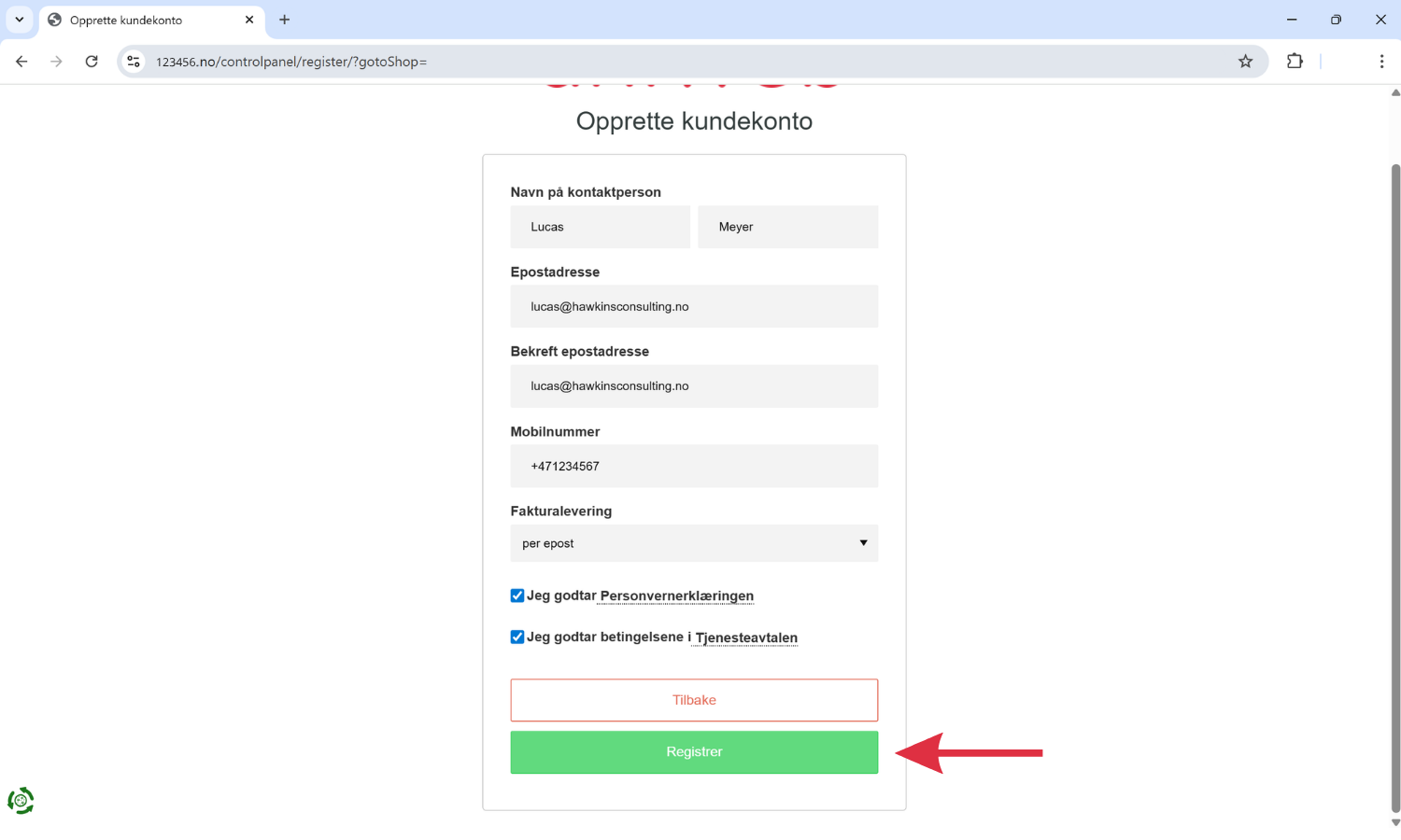 7 - UNIWEB - opprette kundekonto i kontrollpanelet.png