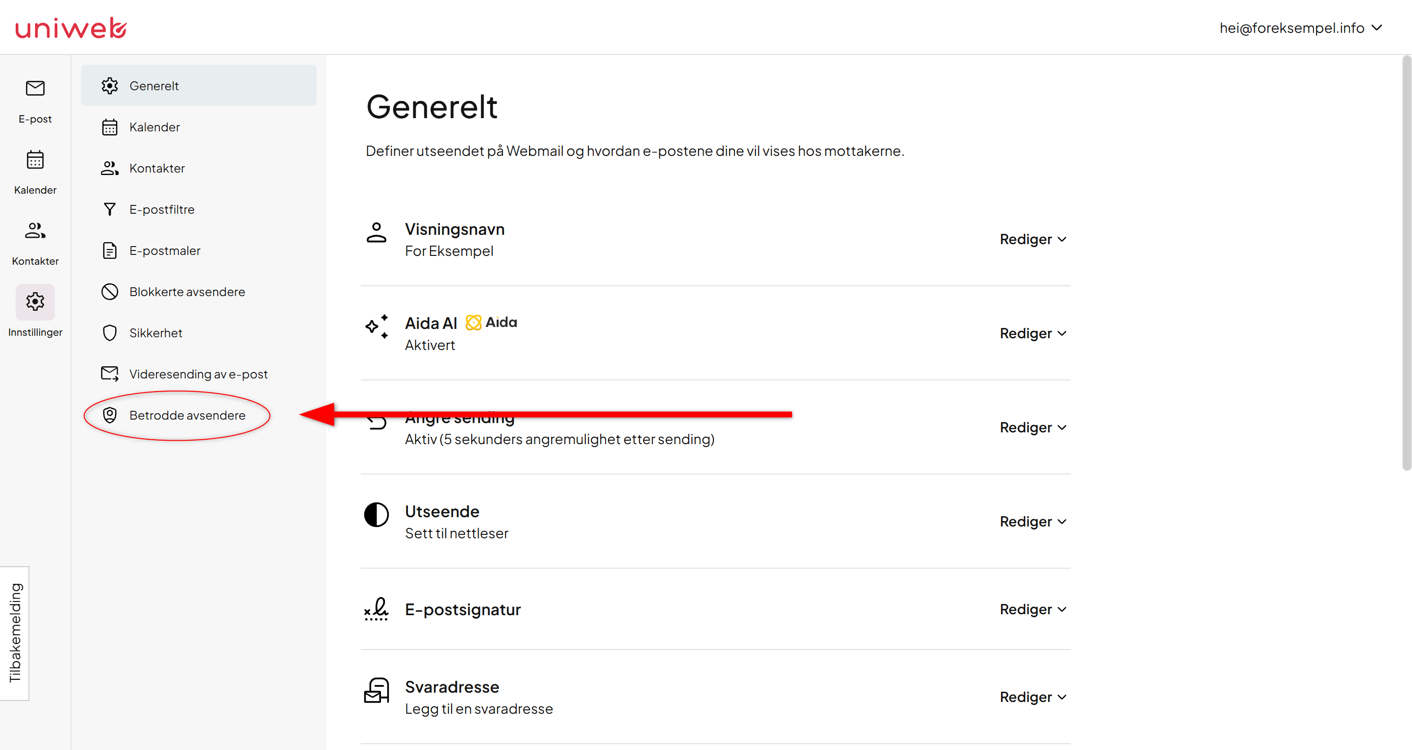 3 - uniweb - velg betrodde avsendere.png