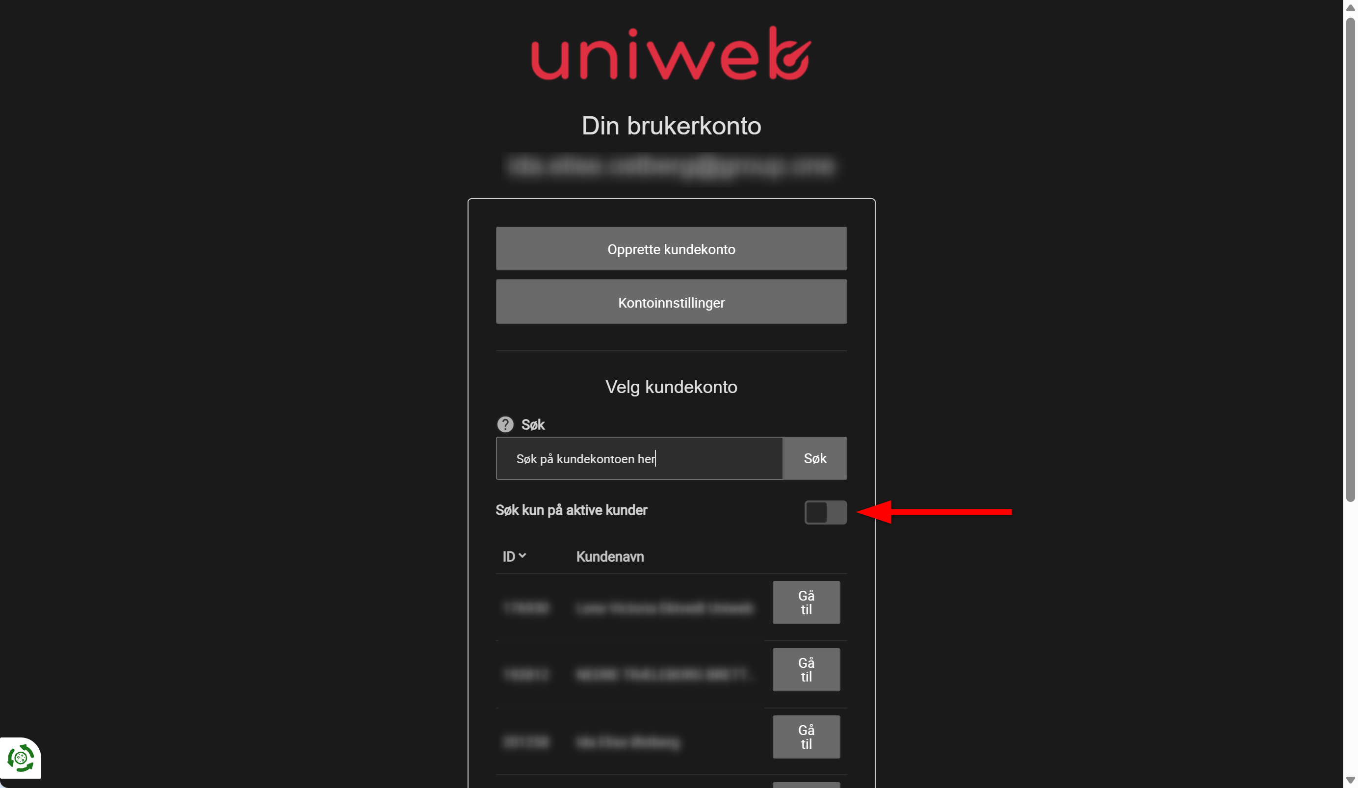 hvordan deaktivere kundekonto - 5 - finne deaktivert kunde 2.png